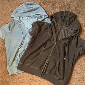 New York & Company Cotton Zip-Up Bundle.